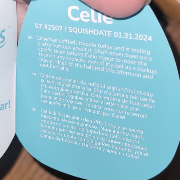 Squishmallows, Celie the Grasshopper - Picture 3 of 4